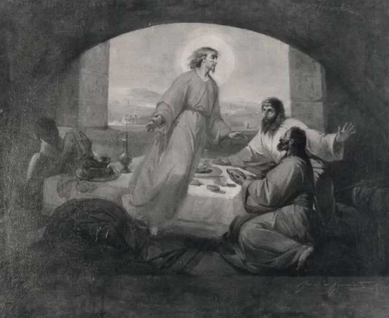 Disparizione di Cristo in Emmaus - Musei Civici di Pavia